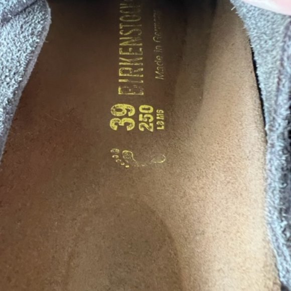 Birkenstock Dark Brown Suede Mules - Picture 4 of 8